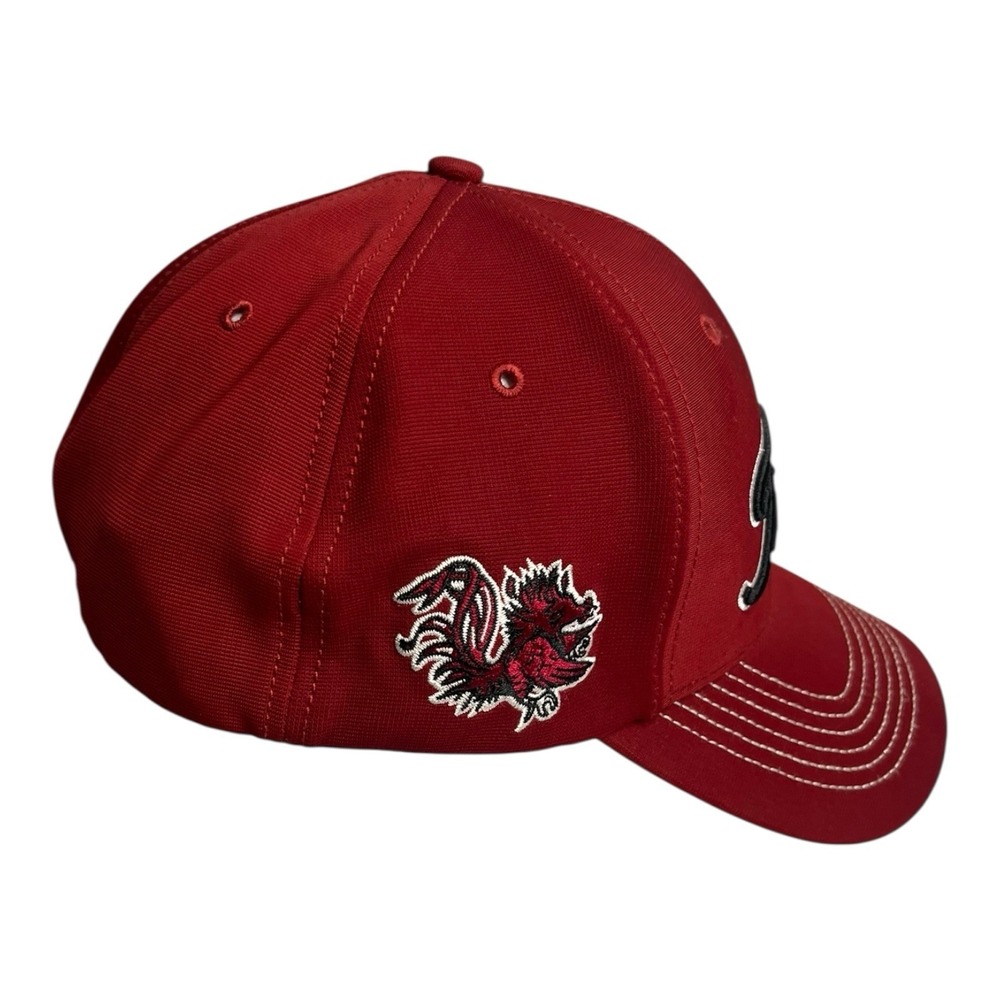 Titleist South Carolina Fitted M-L Hat Cap Gamecocks Golf Red Black Golfing Mens - Picture 5 of 11